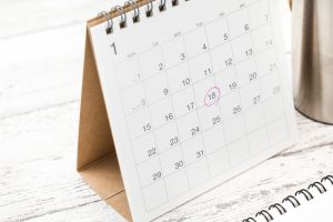 面接日時の決定